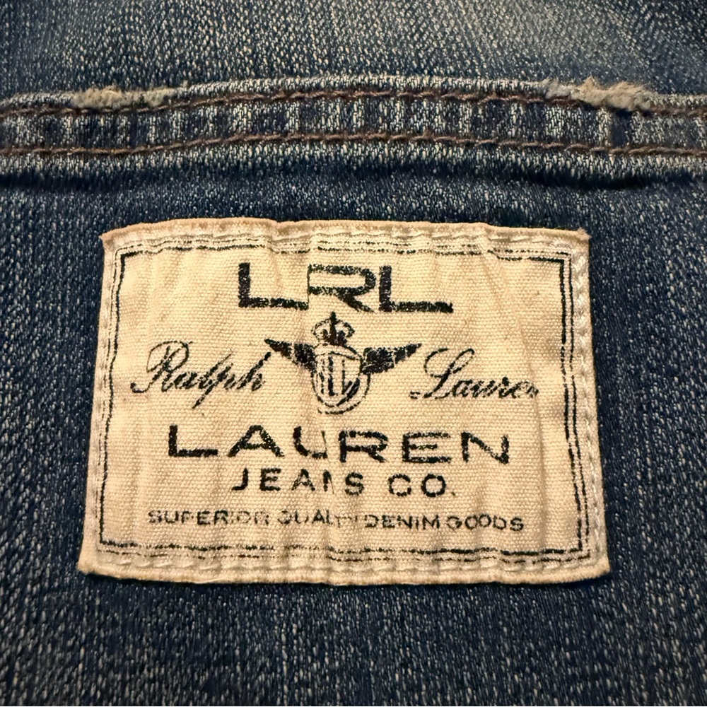 Ralph Lauren Classic Ladies Blue Jeans Size 6P